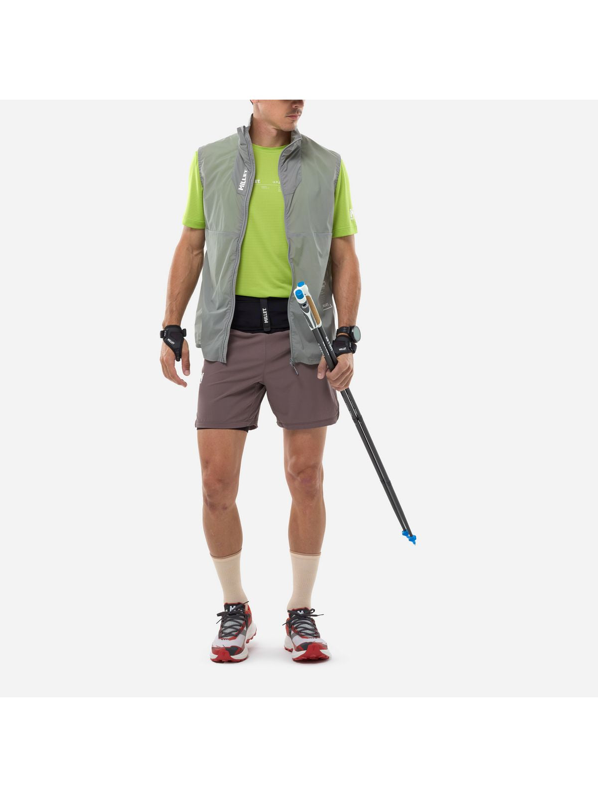 Kamizelka męska MILLET Intense Windbreaker Vest M szara