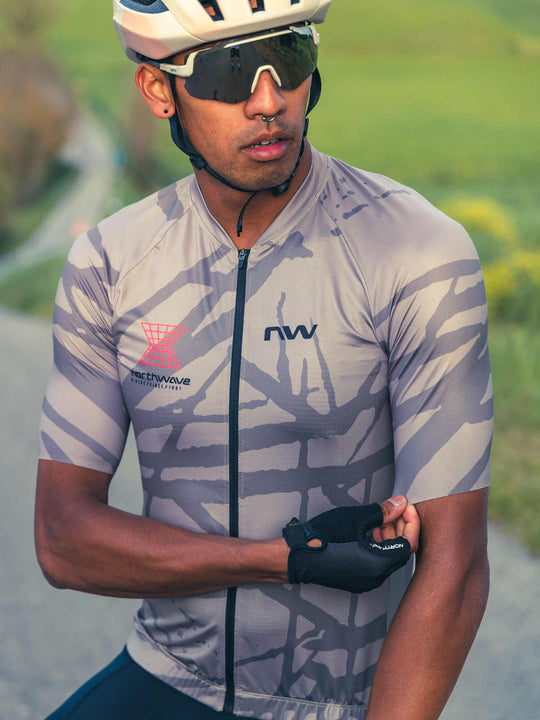 Koszulka rowerowa NORTHWAVE Blade 2 Jersey beżowy - Adventure Sports
