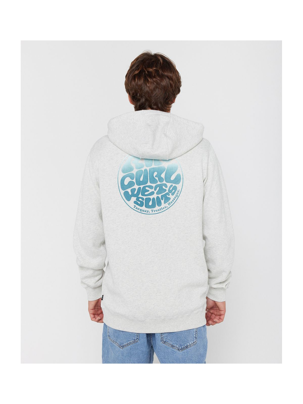 Bluza RIP CURL WETTIE PASSAGE ICON ZIP THRU szara