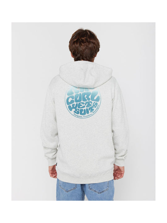 Bluza RIP CURL WETTIE PASSAGE ICON ZIP THRU szara
