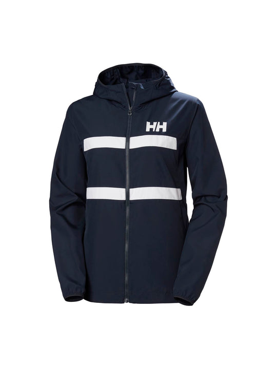 Bluza HELLY HANSEN W Salt Stripe Windbreaker granatowy - Adventure Sports
