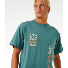 Koszulka RIP CURL Swc Power Plants Tee niebieski - Adventure Sports
