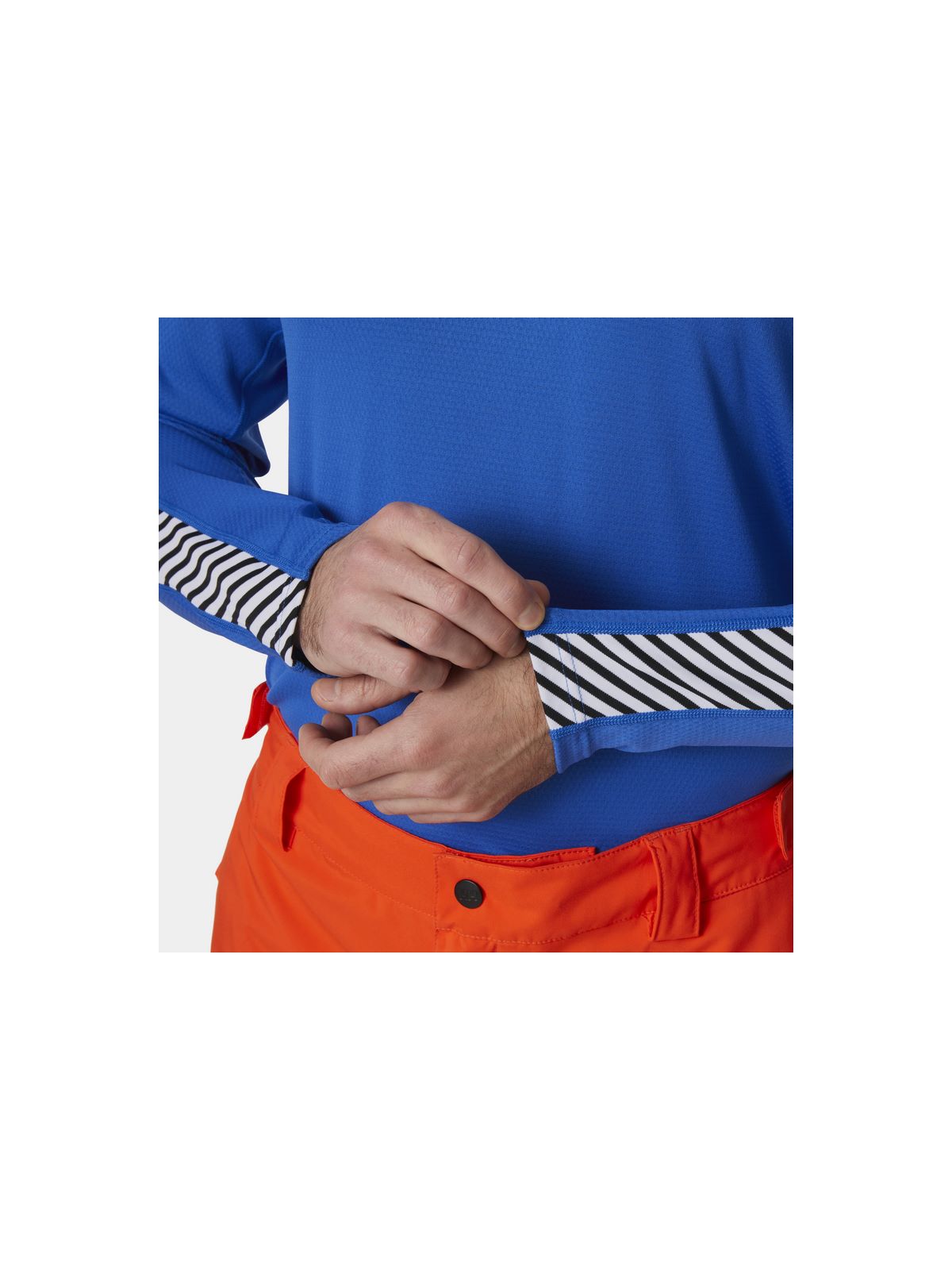 Koszulka Helly Hansen Lifa Active Stripe Crew niebieski - Adventure Sports