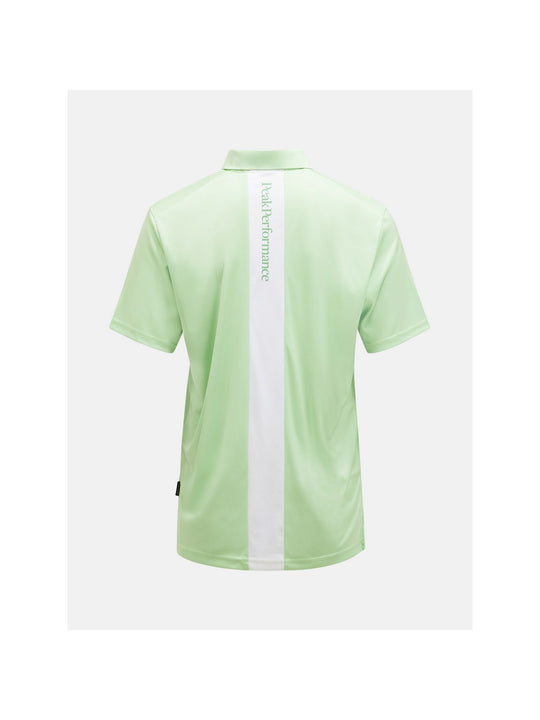 Koszulka PEAK PERFORMANCE M Player Zip Polo zielony - Adventure Sports
