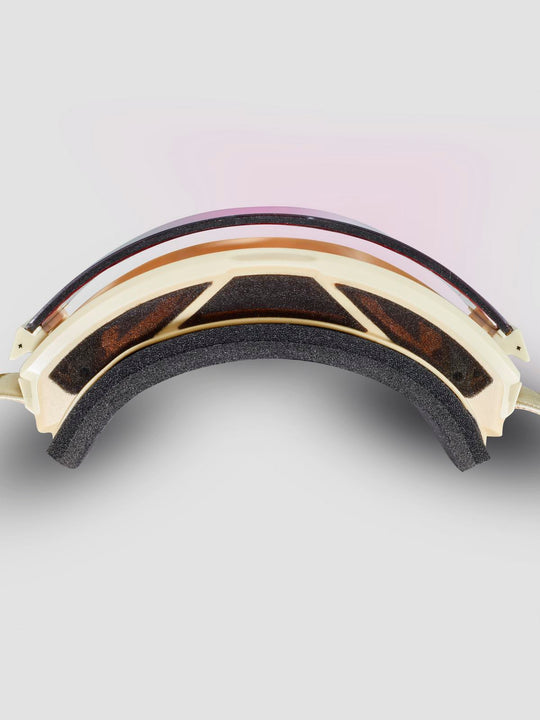 Gogle narciarskie JULBO Launcher beżowy fotochrom Cat 1-3 Glare Control

