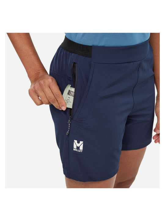 Szorty damskie MILLET Parmelan Str Short W granatowe
