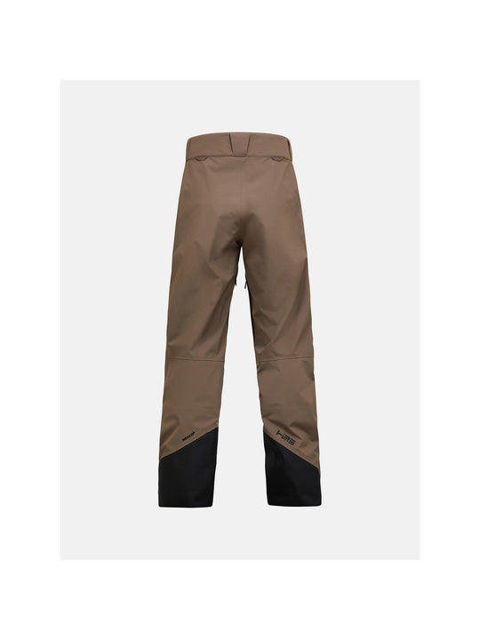 Spodnie narciarskie męskie PEAK PERFORMANCE Vertec HIPE 3L Shell Pants brązowe
