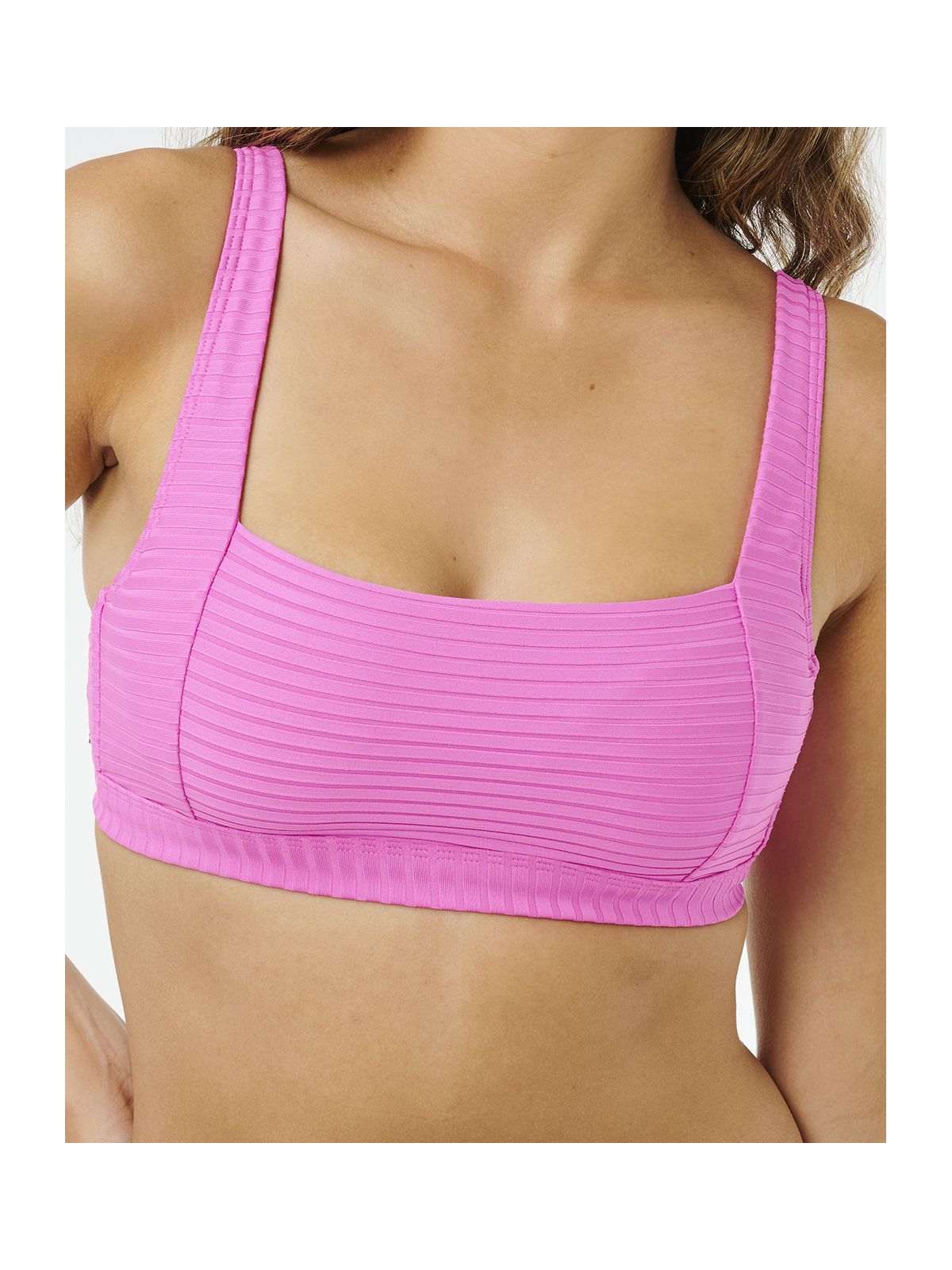 Stanik damski RIP CURL Premium Surf D-Dd Crop różowy