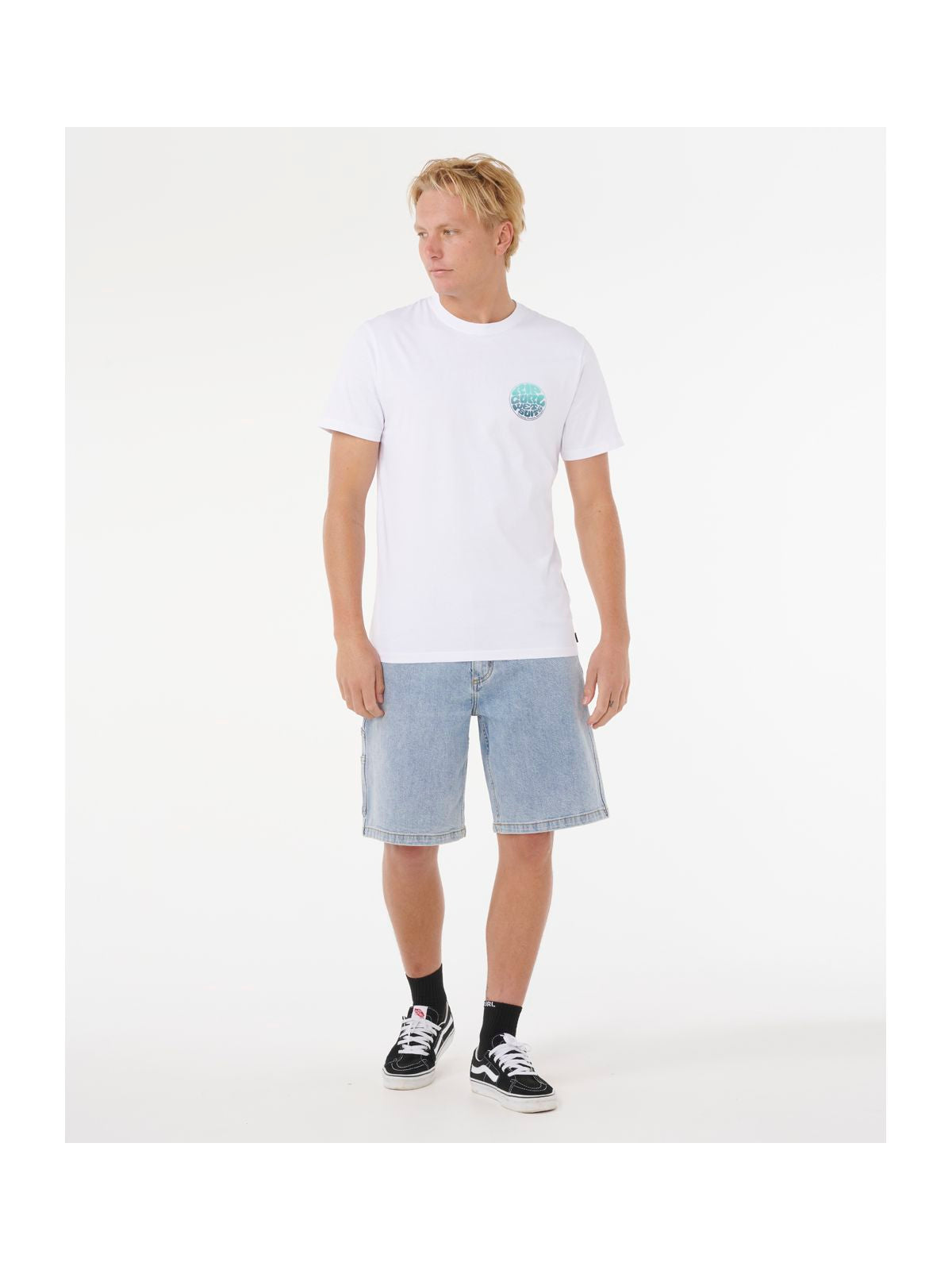 Koszulka RIP CURL WETTIE PASSAGE ICON TEE biała