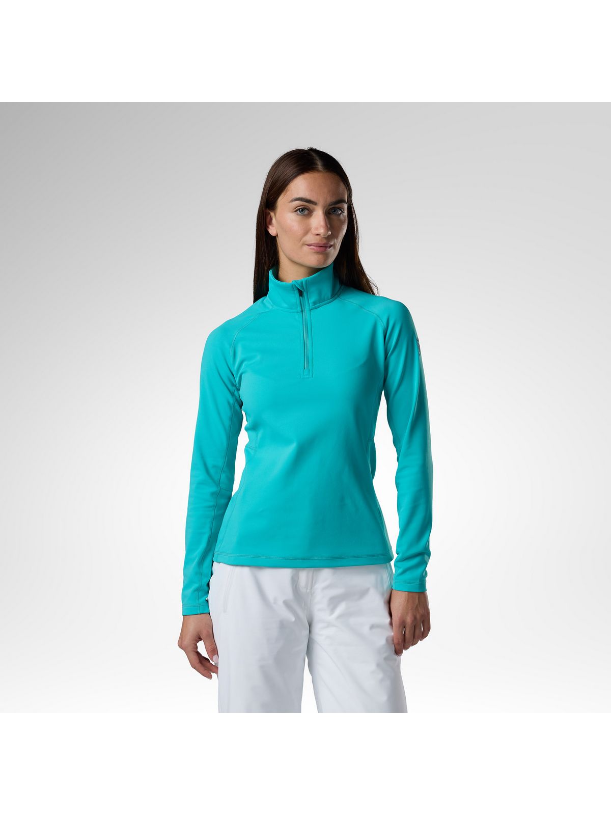 Bluza damska ROSSIGNOL W Mid Layer Stretch Hz niebieska