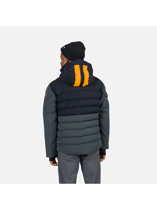 Kurtka z ociepliną syntetyczną męska Rossignol Blackside Puffy Jkt szary
