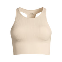Top Casall Multi Rib Seamless Padded Sports Top kolor beżowy
