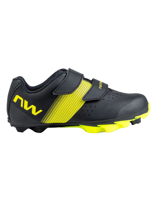 Buty rowerowe NORTHWAVE Hammer Junior czarno żółte
