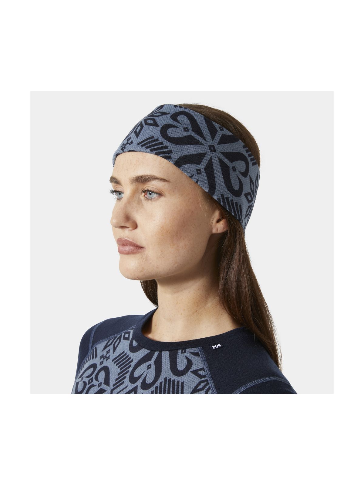 Opaska HELLY HANSEN HH LIFA MERINO HEADBAND Granatowy