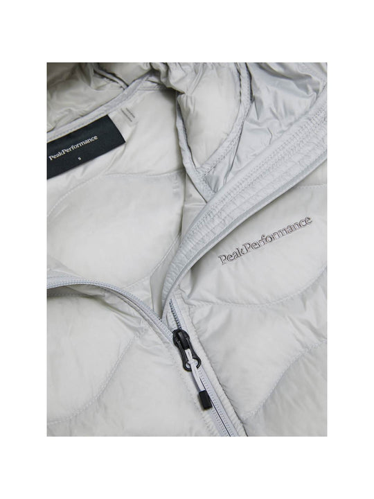 Kurtka puchowa damska PEAK PERFORMANCE Helium Down Hood Jacket biała
