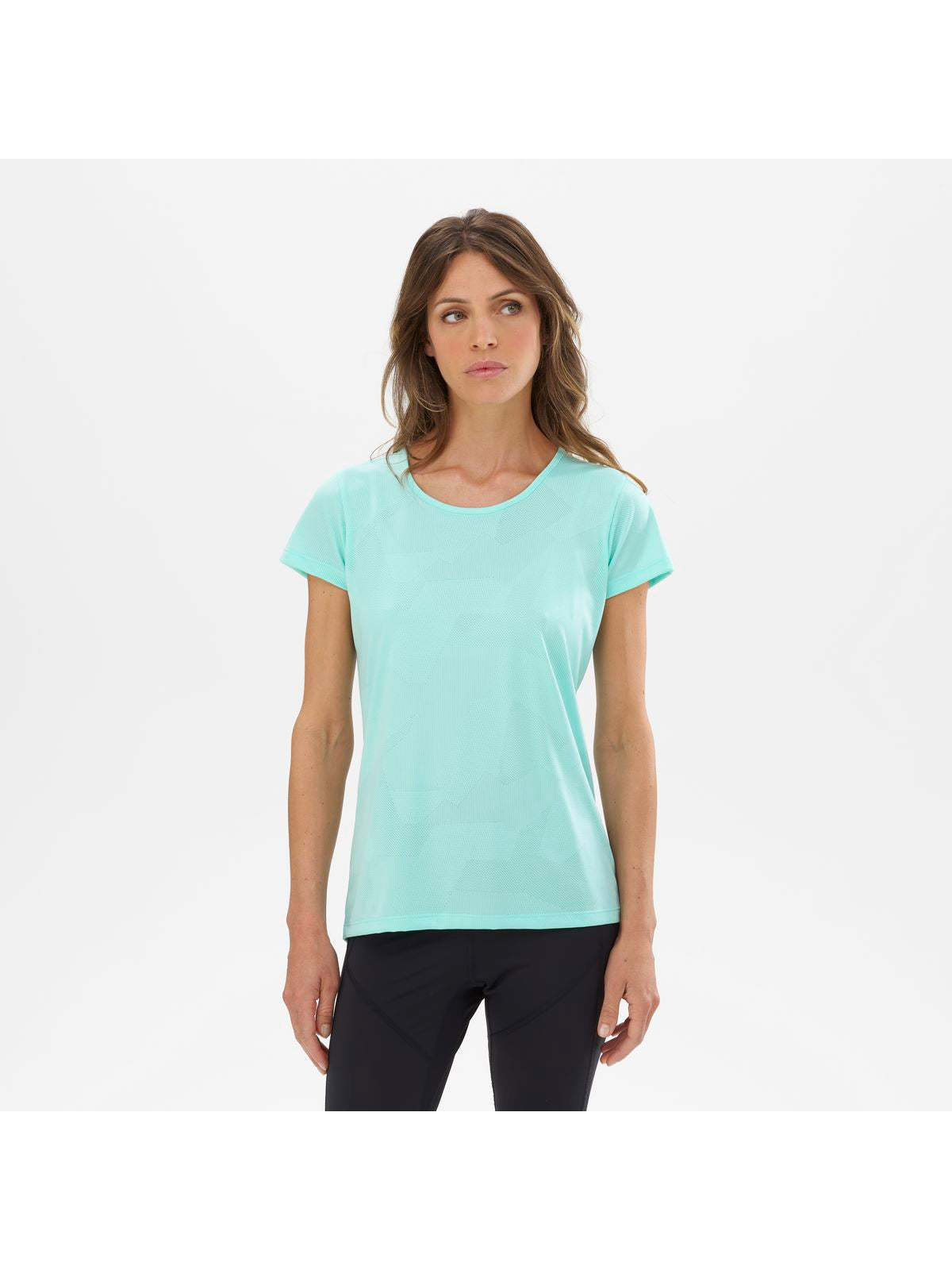 Koszulka MILLET W Hiking Jacquard Ts Ss niebieski - Adventure Sports