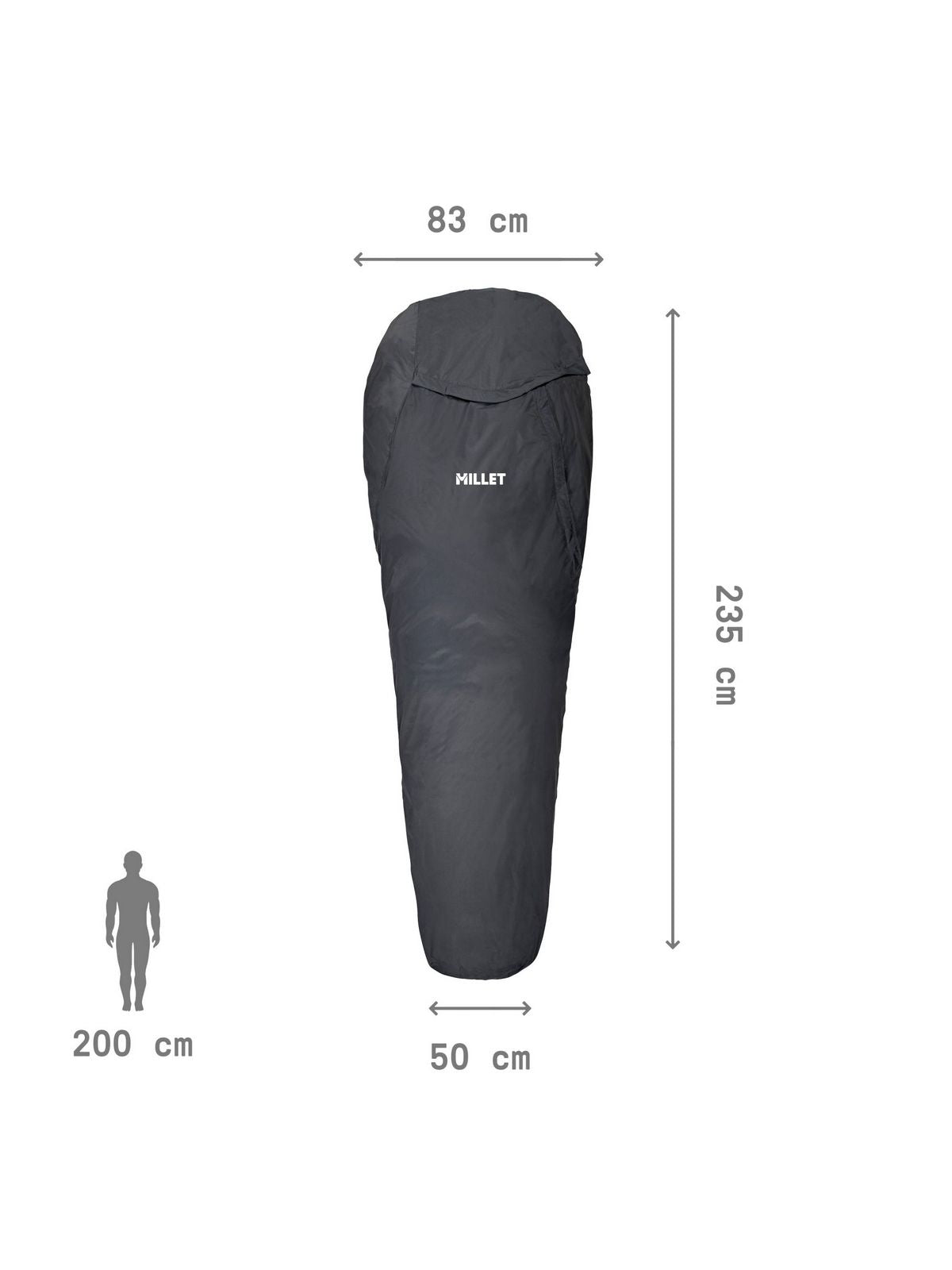 Śpiwór MILLET Bivy Bag czarny
