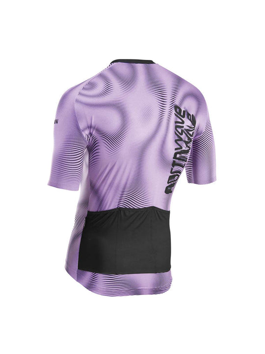 Koszulka rowerowa NORTHWAVE Blade Doppler Jersey fioletowy - Adventure Sports
