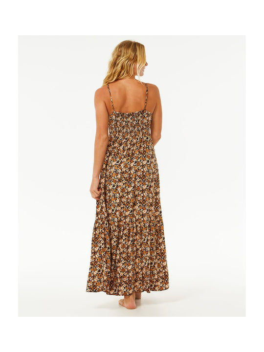 Sukienka RIP CURL Sea Of Dreams Maxi Dress brązowy - Adventure Sports
