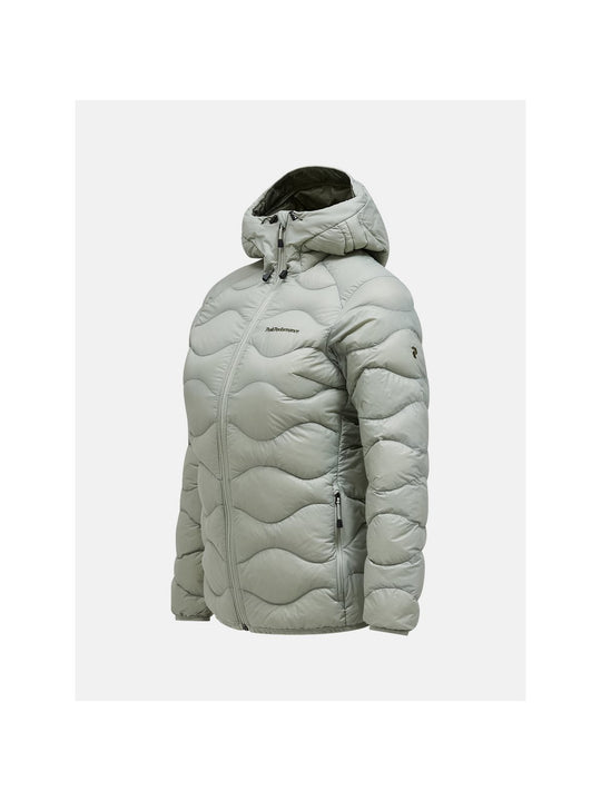 Kurtka puchowa damska Peak Performance W Helium Down Hood Jacket zielony - Adventure Sports
