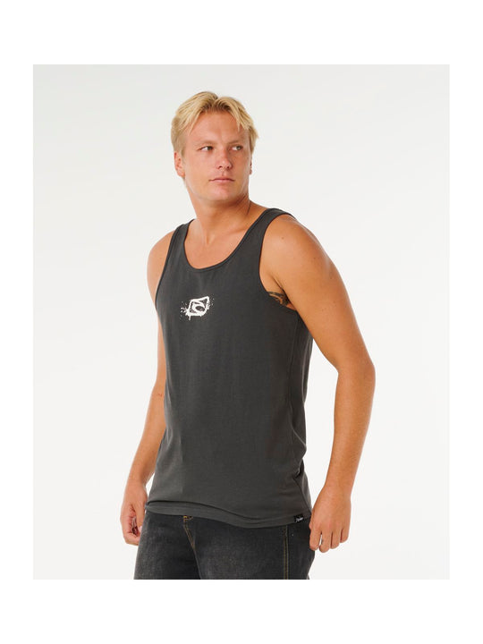 Koszulka męska RIP CURL Medina Inner Visions Tank czarna

