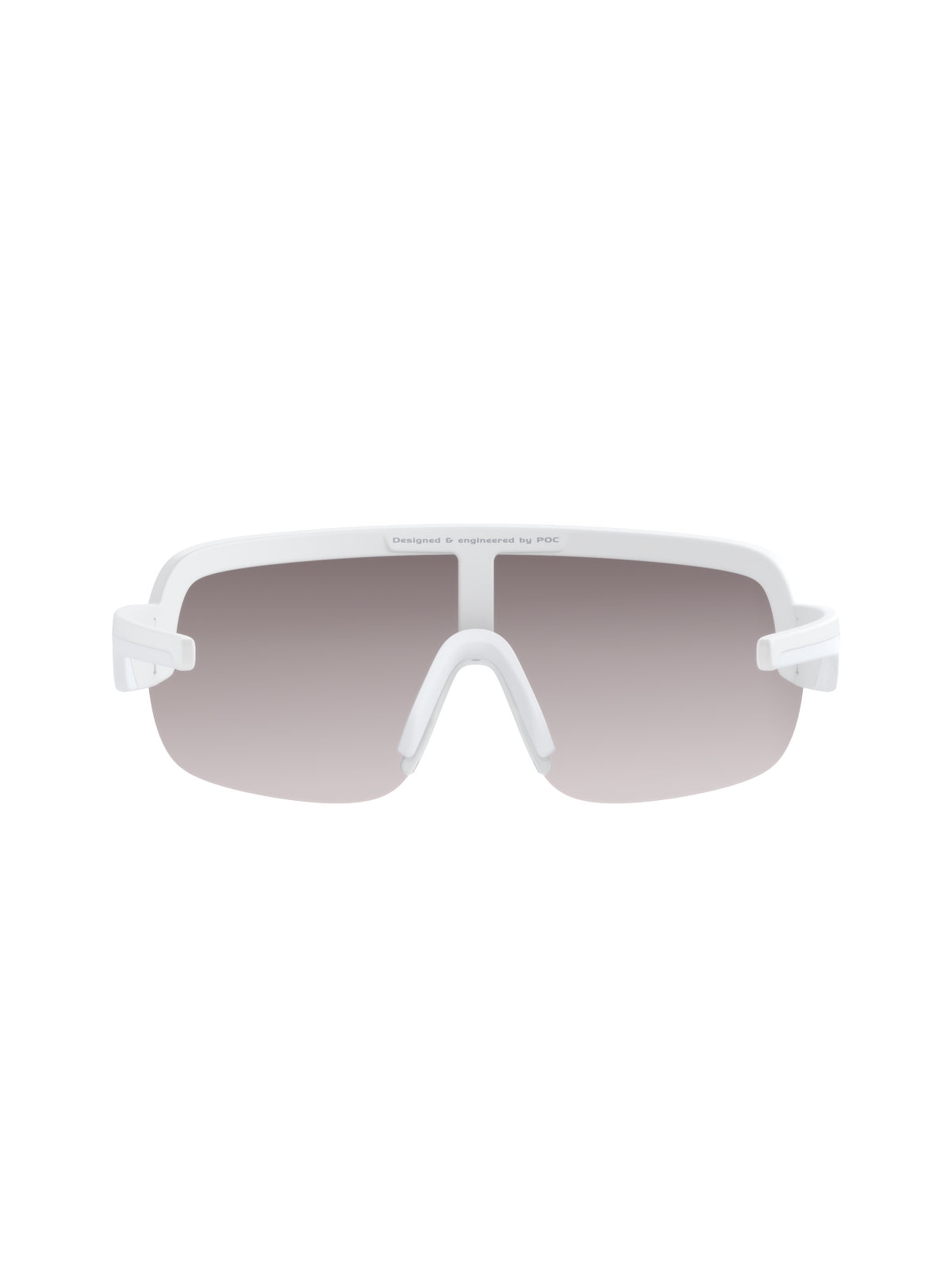 Okulary rowerowe POC Aim white - Clarity Road/Sunny Silver cat 3