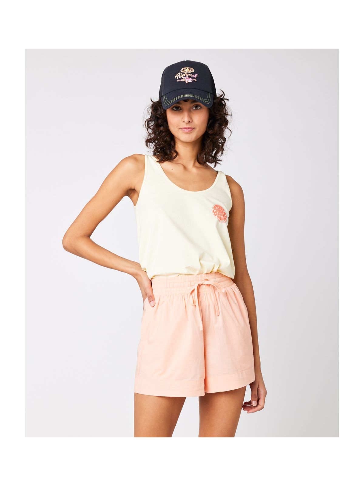 Koszulka RIP CURL Wetty Tank żółty - Adventure Sports