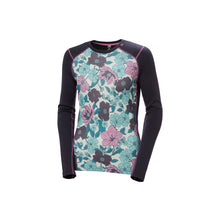 Koszulka damska HELLY HANSEN W Lifa Merino Midweight Graphic Crew multicolor
