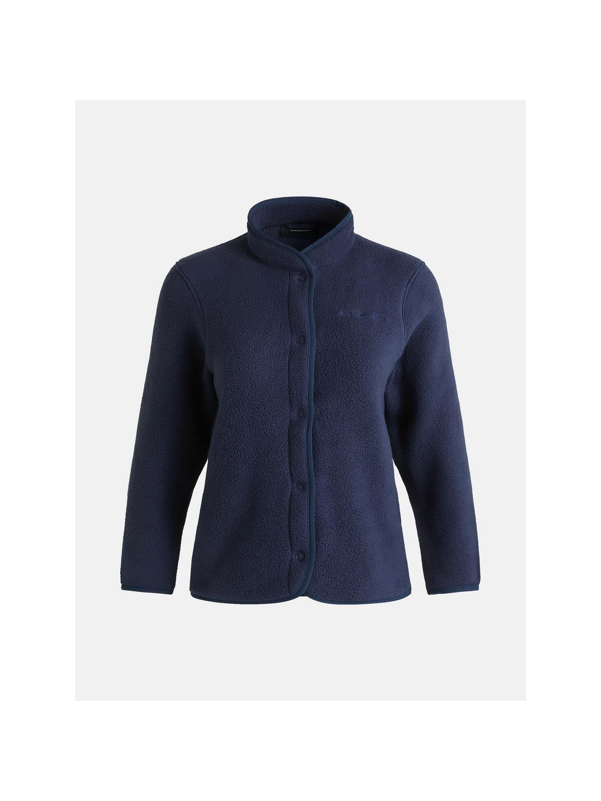 Bluza Peak Performance W Fleece Snap Cardigan granatowy - Adventure Sports