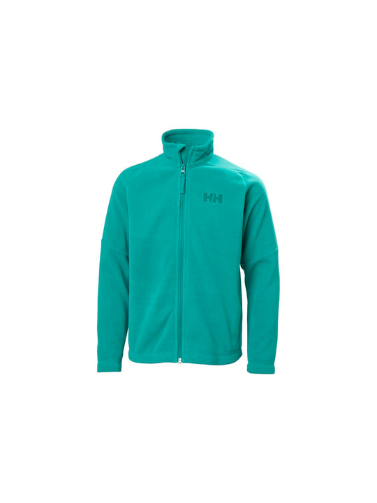 Bluza dziecięca HELLY HANSEN Jr Daybreaker 2.0 Jacket kolor zielony
