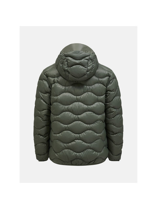 Kurtka puchowa Peak Performance M Helium Down Hood Jacket zielony - Adventure Sports
