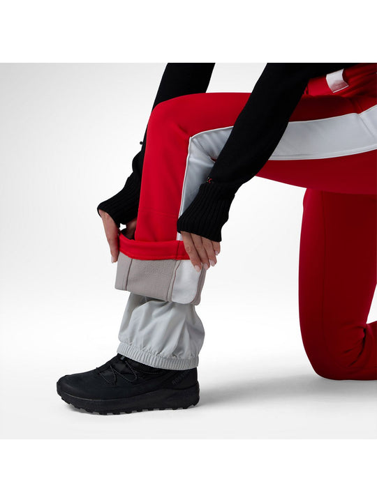 Spodnie narciarskie damskie ROSSIGNOL W Jcc Softshell Ski Pant czerwone

