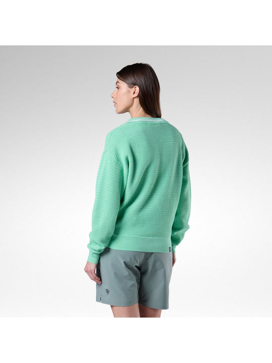 Sweter damski ROSSIGNOL W Knitted V Neck zielony
