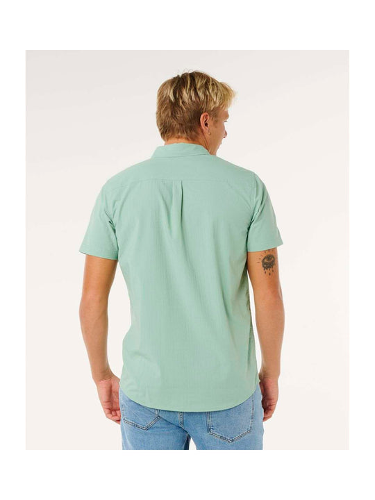 Koszula męska RIP CURL Vaporcool Aerotech S/S Shirt zielona
