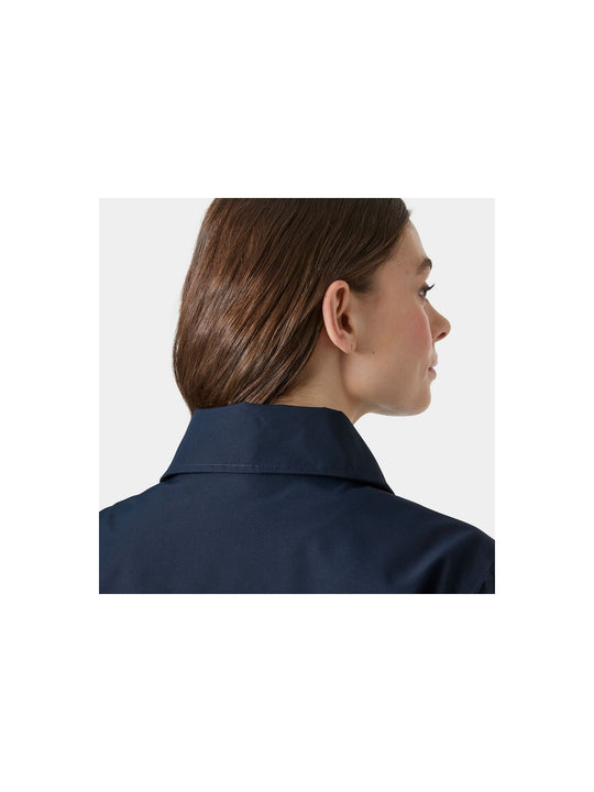Kurtka damska HELLY HANSEN W Avenue Short Trench granatowa
