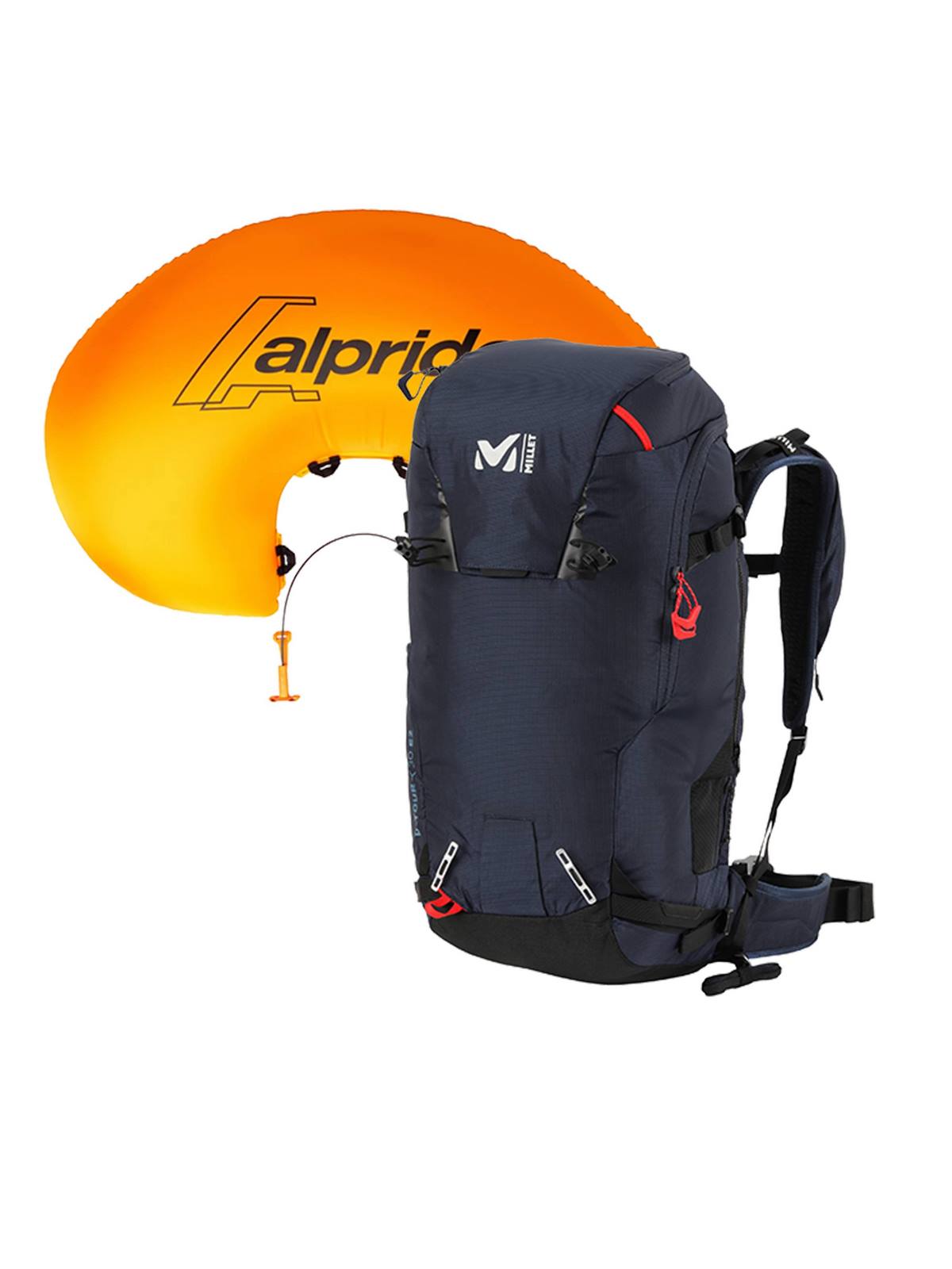 Plecak lawinowy MILLET D-Tour 30 E2 Granatowy - TU - Narciarski - Adventure Sports