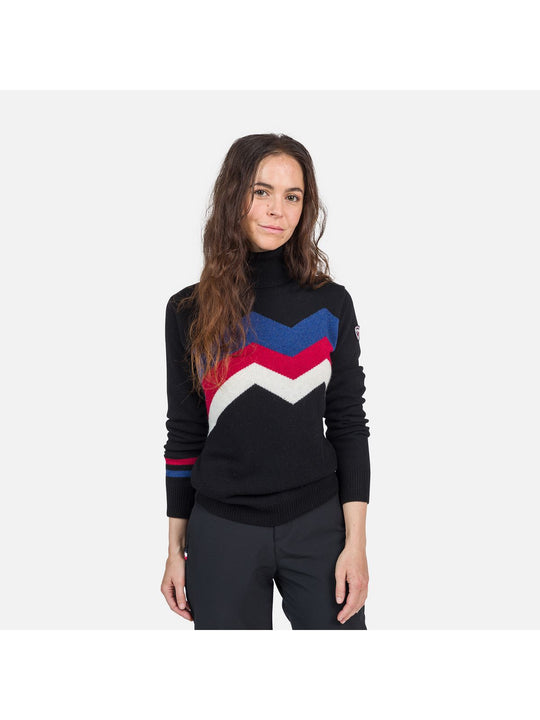 Sweter Rossignol W Mountain Tn czarny - Adventure Sports
