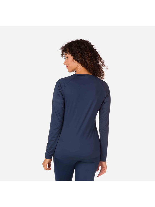 Koszulka termiczna ROSSIGNOL W Skpr Ls Tee granatowy - Adventure Sports
