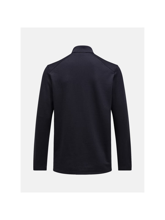 Bluza męska Peak Performance M Trail Polartec Half Zip czarna
