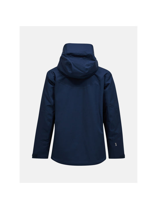 Kurtka narciarska męska PEAK PERFORMANCE Maroon HIPE 2L Insulated Shell Jacket granatowa
