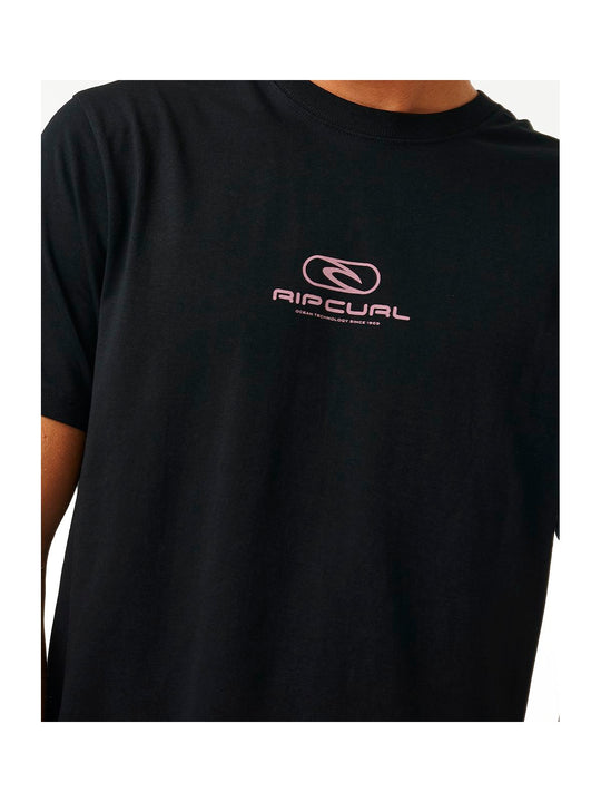 Koszulka RIP CURL Pill Icon Tee czarny - Adventure Sports
