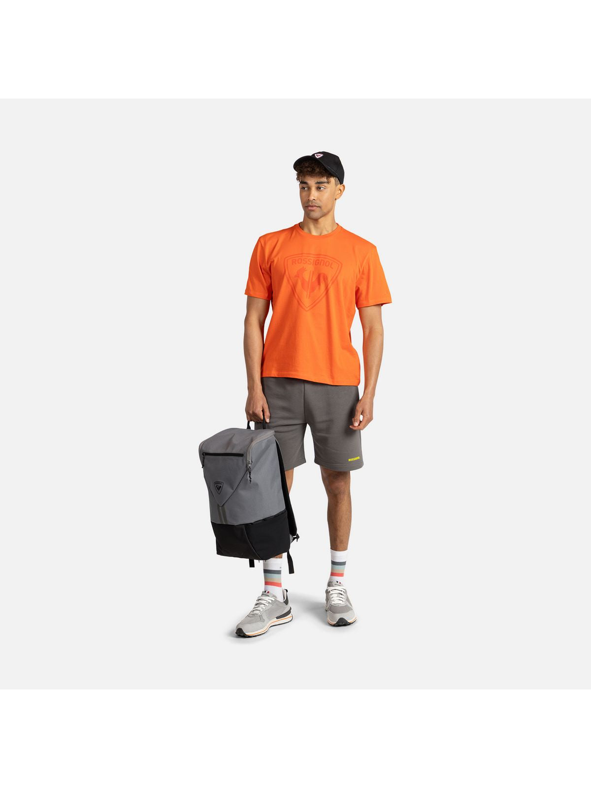 Koszulka męska ROSSIGNOL Presset Tee złoty - Adventure Sports