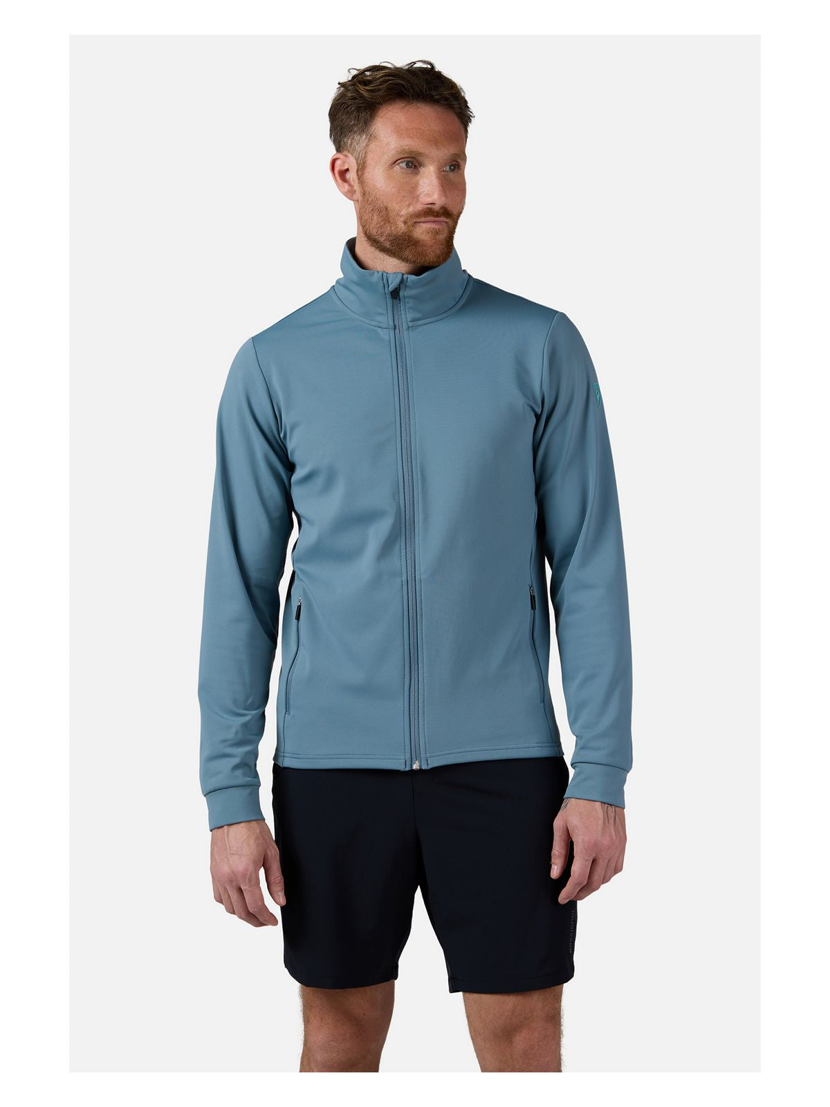 Bluza funkcjonalna ROSSIGNOL Mid Layer Thin niebieska - Adventure Sports