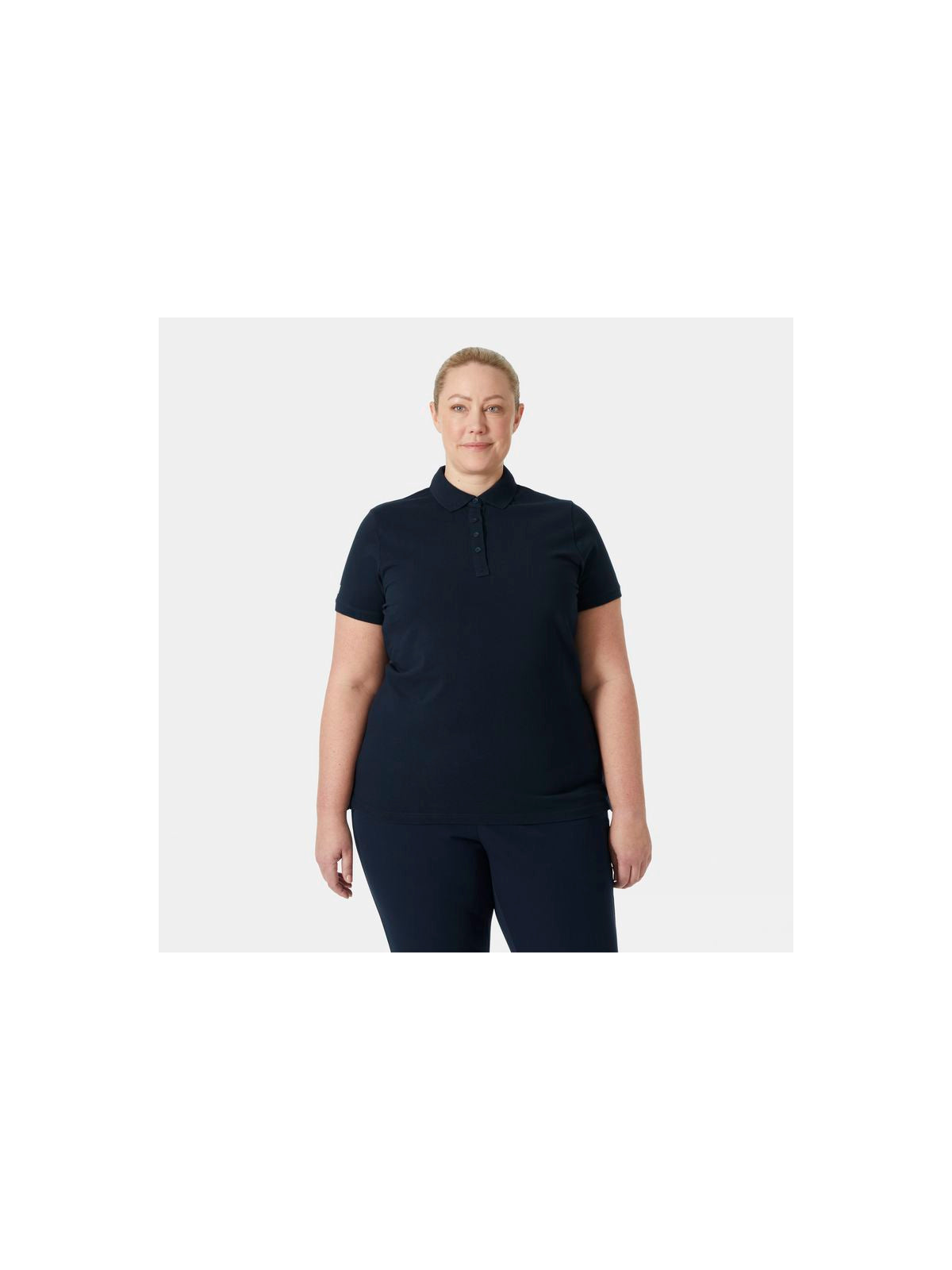 Koszulka HELLY HANSEN W Crew Pique 2 Polo granatowy - Adventure Sports