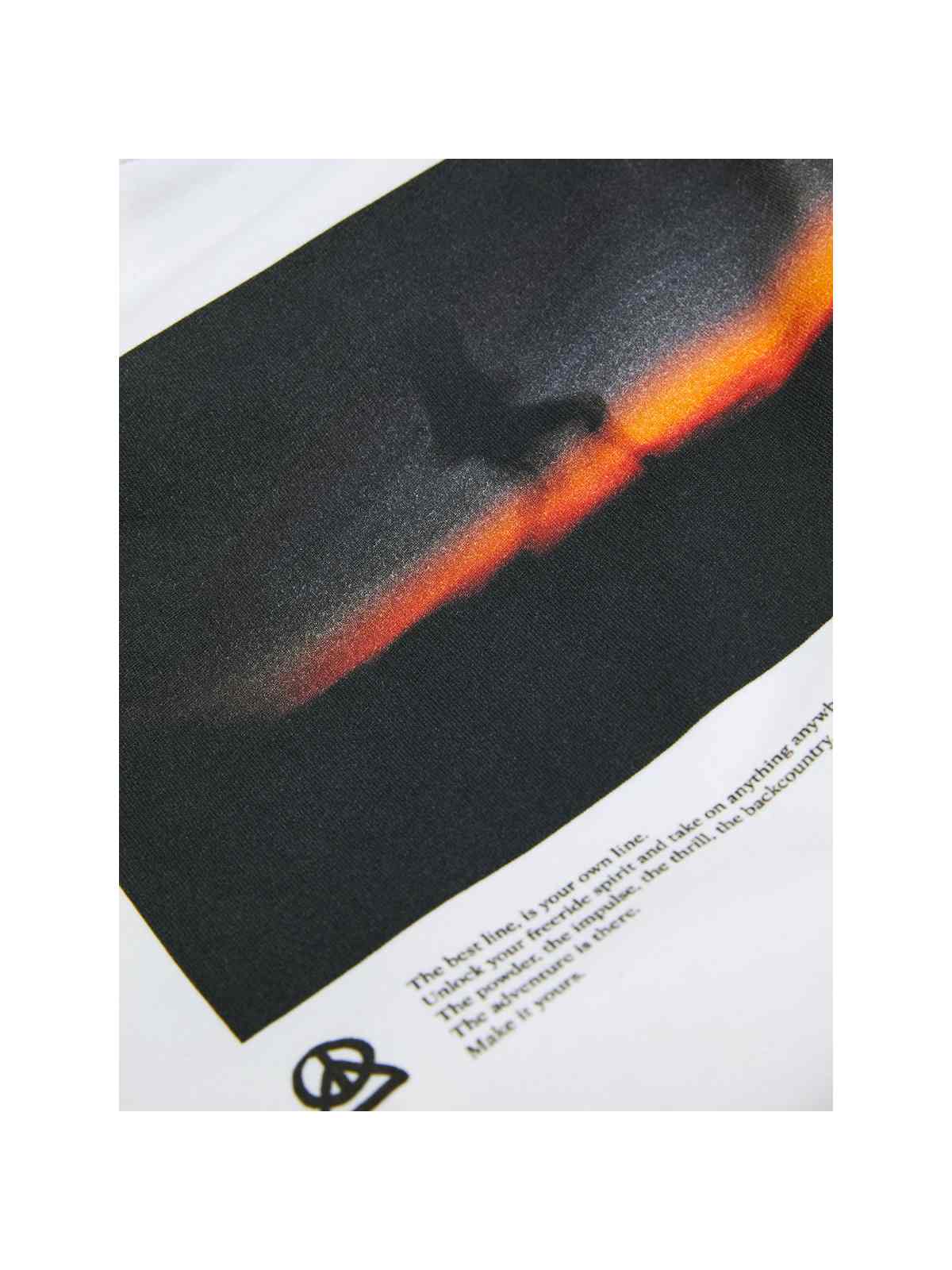 Koszulka PEAK PERFORMANCE M Graphic LS Tee biały - Adventure Sports