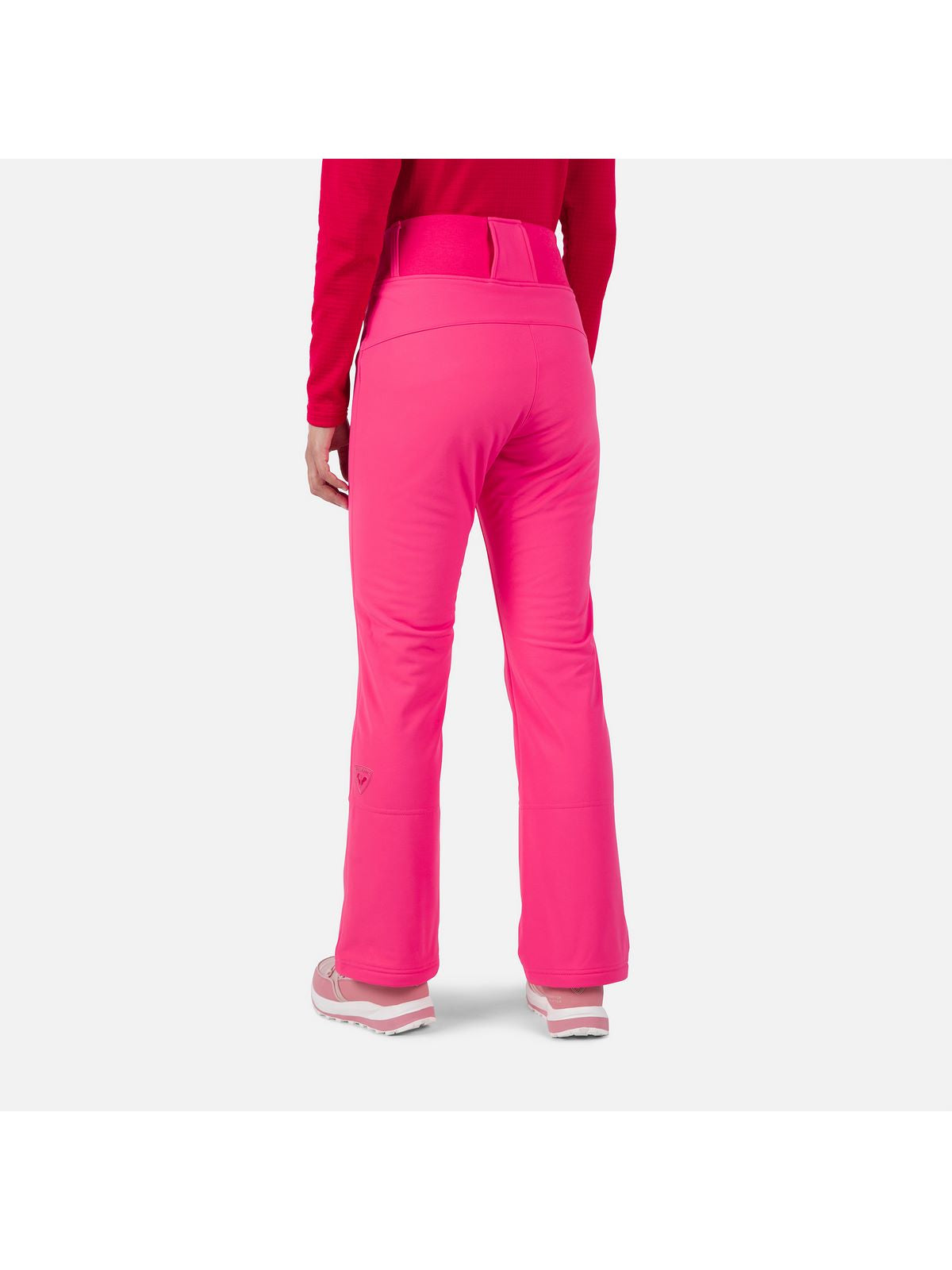 Spodnie narciarskie damskie Rossignol W Ski Softshell Pant różowy - Adventure Sports