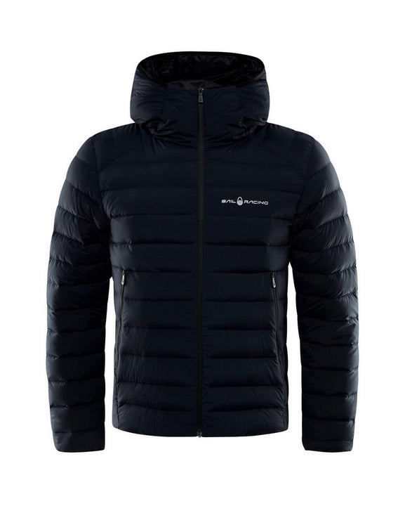 Kurtka puchowa Sail Racing SPRAY DOWN HOOD granatowa
