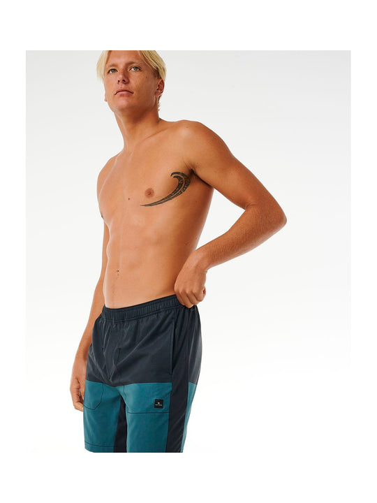 Boardshorty RIP CURL Vaporcool Pivot Volley czarny - Adventure Sports
