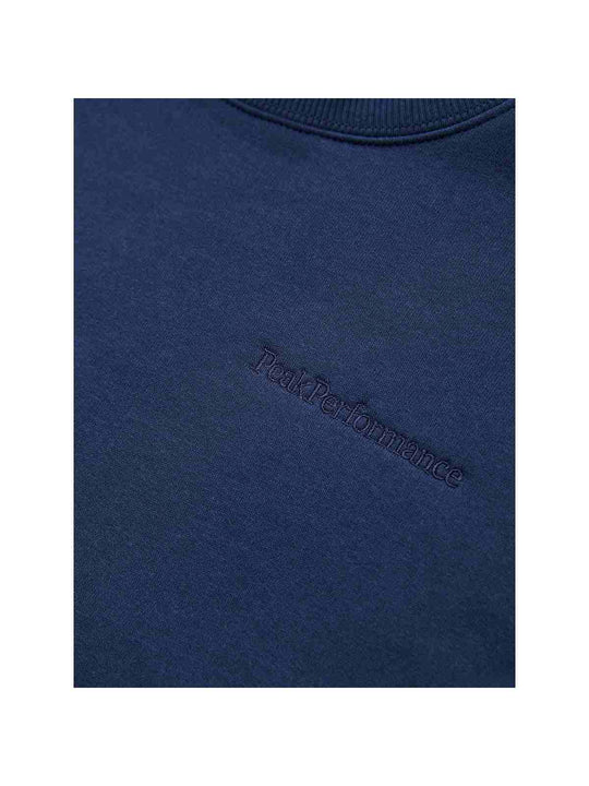 Bluza PEAK PERFORMANCE Original Small Logo Crew Women niebieski - Adventure Sports
