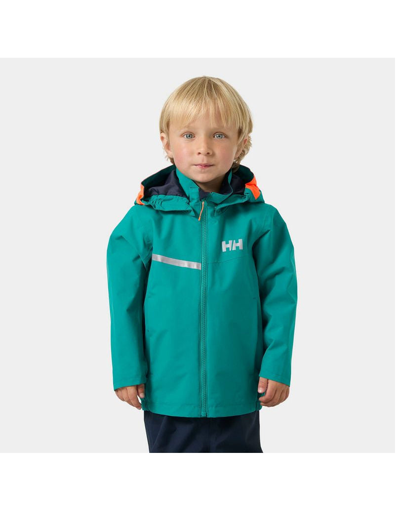 Kurtka dziecięca HELLY HANSEN K Shelter Ht Jacket zielona